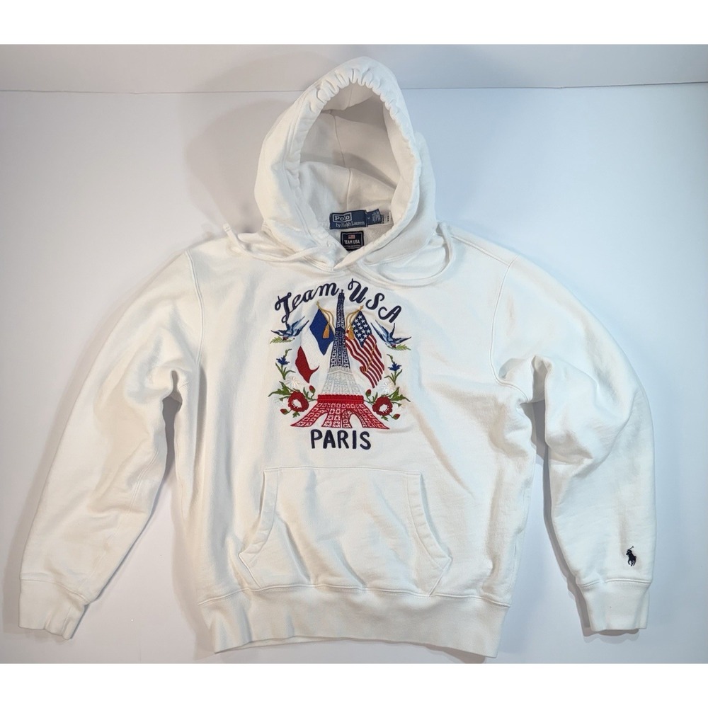 Polo Ralph Lauren Team USA Paris Hoodie Olympic Spellout
